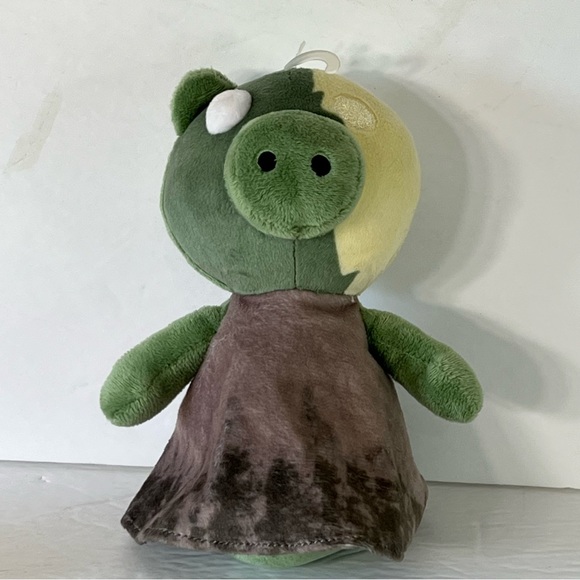 EUC Roblox Zompiggy Plush Piggy Pig Zombie Green Yellow MiniToon Stuffed Plush - Picture 2 of 9